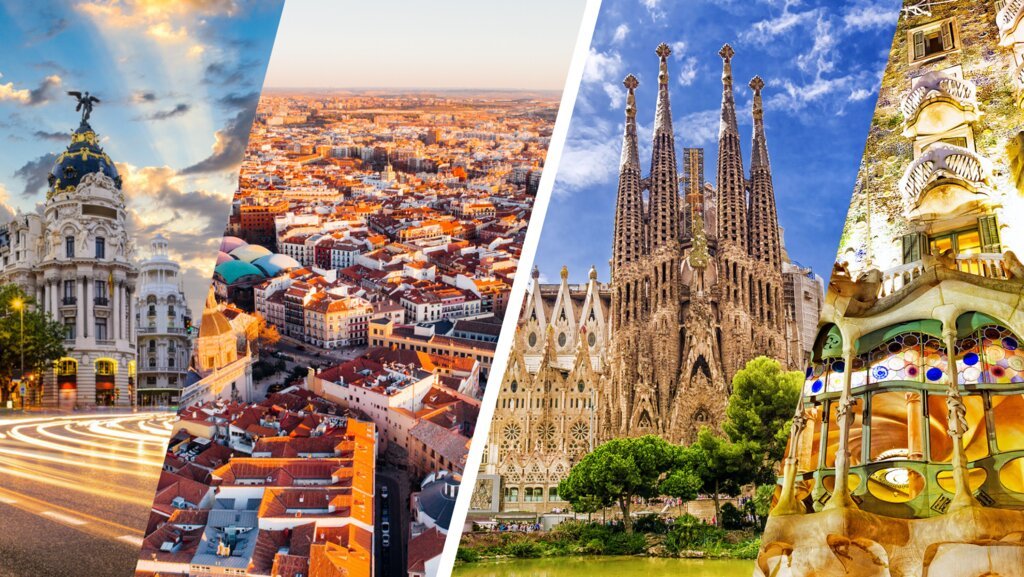 <span style="font-weight: bold;">MADRID Y BARCELONA - La madre Patria</span><br>